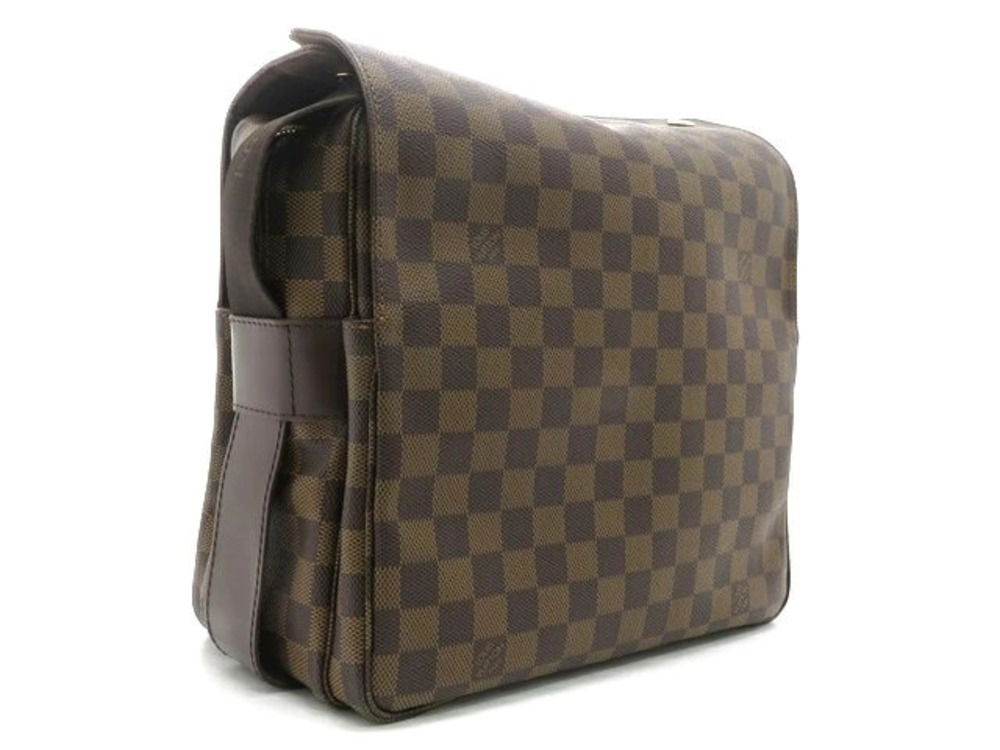 Louis Vuitton Shoulder Naviglio Damier Bag Brown